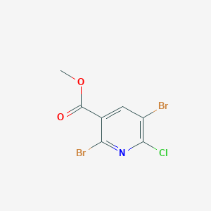 Methyl 2,5-dibromo-6-chloronicotinate