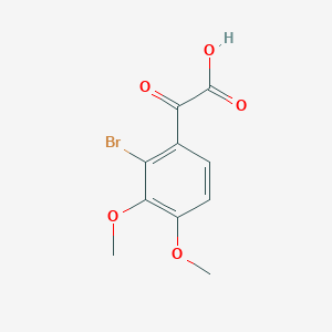 2-(2-Bromo-3,4-dimethoxyphenyl)-2-oxoacetic acid