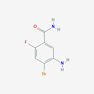 5-Amino-4-bromo-2-fluorobenzamide