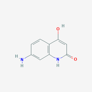 7-Amino-4-hydroxyquinolin-2(1H)-one