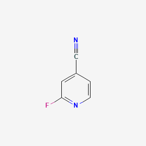 B1313781 2-Fluoroisonicotinonitrile CAS No. 3939-14-8