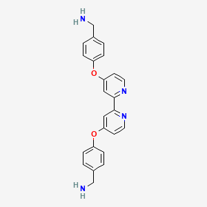 (([2,2'-Bipyridine]-4,4'-diylbis(oxy))bis(4,1-phenylene))dimethanamine