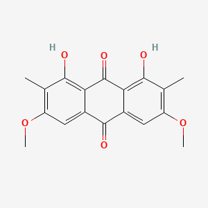 1,8-Dihydroxy-3,6-dimethoxy-2,7-dimethylanthracene-9,10-dione