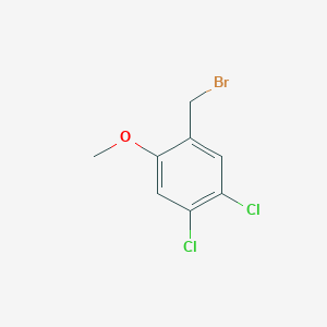 1-(Bromomethyl)-4,5-dichloro-2-methoxybenzene