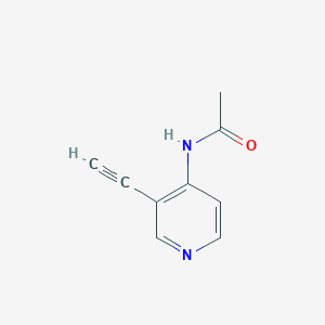 N-(3-Ethynylpyridin-4-yl)acetamide