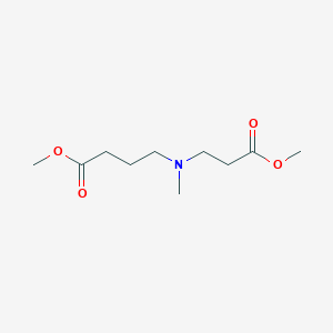 Methyl4-((3-methoxy-3-oxopropyl)(methyl)amino)butanoate