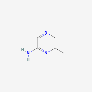 molecular formula C5H7N3 B1313810 6-甲基吡嗪-2-胺 CAS No. 5521-56-2