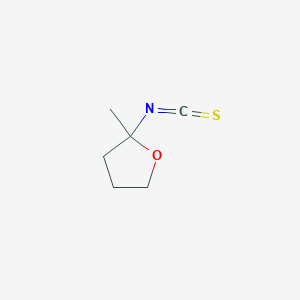 molecular formula C6H9NOS B13138113 2-Tetrahydrofurfurylisothiocyanate 