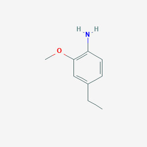 molecular formula C9H13NO B13138120 4-Ethyl-2-methoxyaniline 