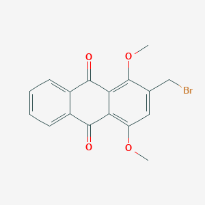 2-(Bromomethyl)-1,4-dimethoxyanthracene-9,10-dione