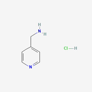 molecular formula C6H9ClN2 B1313815 吡啶-4-基甲胺盐酸盐 CAS No. 64460-41-9