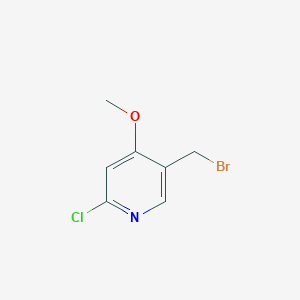 5-(Bromomethyl)-2-chloro-4-methoxypyridine