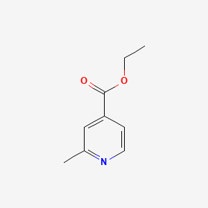 molecular formula C9H11NO2 B1313822 2-甲基异烟酸乙酯 CAS No. 25635-17-0