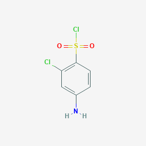 4-Amino-2-chlorobenzene-1-sulfonyl chloride