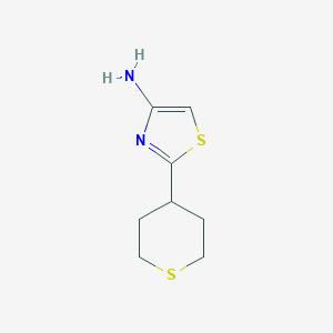 2-(Tetrahydro-2H-thiopyran-4-yl)thiazol-4-amine