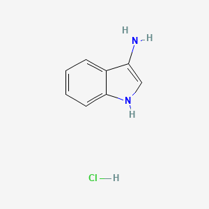molecular formula C8H9ClN2 B1313825 3-氨基吲哚盐酸盐 CAS No. 57778-93-5