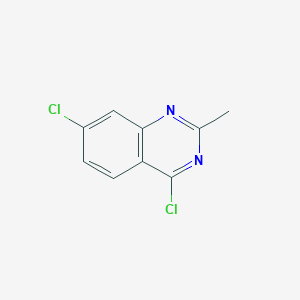molecular formula C9H6Cl2N2 B1313826 4,7-二氯-2-甲基喹唑啉 CAS No. 38154-43-7