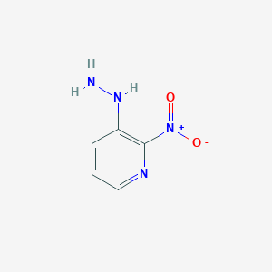 molecular formula C5H6N4O2 B1313832 3-肼基-2-硝基吡啶 CAS No. 57115-43-2