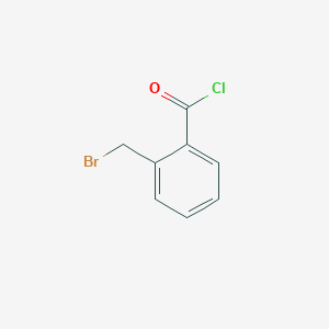 molecular formula C8H6BrClO B1313836 2-溴甲基苯甲酰氯 CAS No. 7115-90-4