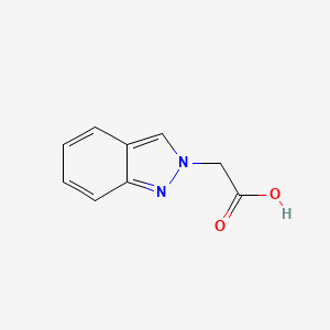 molecular formula C9H8N2O2 B1313838 2H-indazol-2-ylacetic acid CAS No. 58037-05-1
