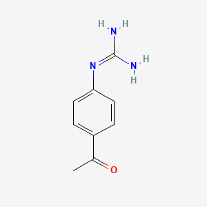 molecular formula C9H11N3O B1313842 N-(4-乙酰基苯基)胍 CAS No. 56923-83-2