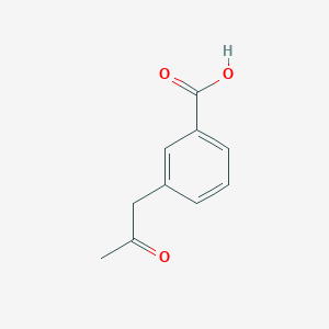 molecular formula C10H10O3 B1313844 3-(2-Oxopropyl)benzoic acid CAS No. 205927-63-5