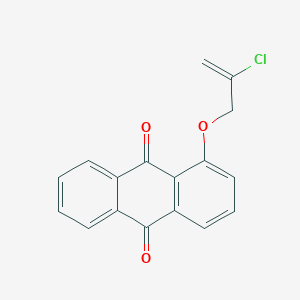 1-[(2-Chloroprop-2-en-1-yl)oxy]anthracene-9,10-dione