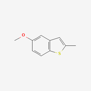 molecular formula C10H10OS B1313847 5-Methoxy-2-methylbenzo[b]thiophene CAS No. 53299-66-4