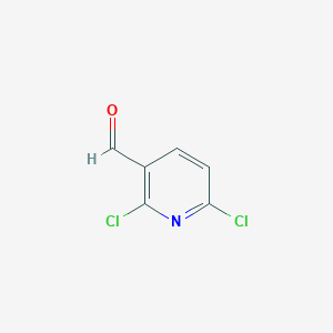 molecular formula C6H3Cl2NO B1313855 2,6-Dichloropyridine-3-carbaldehyde CAS No. 55304-73-9