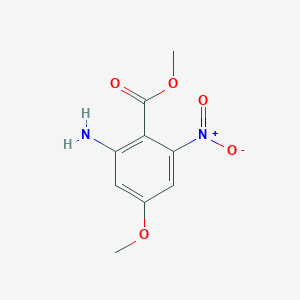 Methyl2-amino-4-methoxy-6-nitrobenzoate