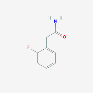 molecular formula C8H8FNO B1313877 2-(2-氟苯基)乙酰胺 CAS No. 326-63-6