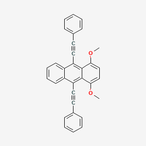 1,4-Dimethoxy-9,10-bis(phenylethynyl)anthracene