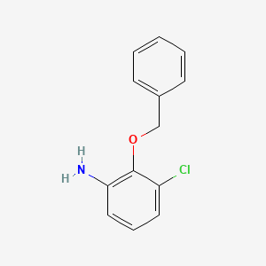 B1313879 2-(Benzyloxy)-3-chloroaniline CAS No. 59360-19-9