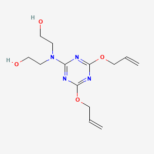 2,2'-((4,6-Bis(allyloxy)-1,3,5-triazin-2-yl)imino)bisethanol