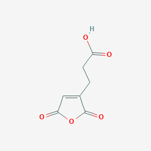 3-(2,5-Dioxo-2,5-dihydrofuran-3-yl)propanoic acid