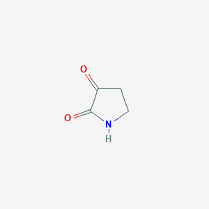 molecular formula C4H5NO2 B1313883 吡咯烷-2,3-二酮 CAS No. 36069-76-8