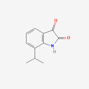 molecular formula C11H11NO2 B1313886 7-Isopropylindoline-2,3-dione CAS No. 57816-97-4
