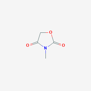 molecular formula C4H5NO3 B1313890 3-甲基-1,3-恶唑烷-2,4-二酮 CAS No. 14422-90-3