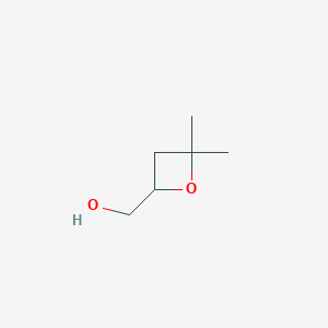 molecular formula C6H12O2 B1313903 (4,4-Dimethyloxetan-2-YL)methanol CAS No. 61266-55-5