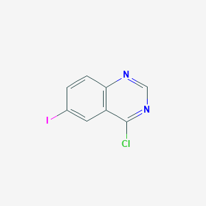 molecular formula C8H4ClIN2 B131391 4-Chloro-6-iodoquinazoline CAS No. 98556-31-1