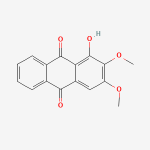 1-Hydroxy-2,3-dimethoxyanthracene-9,10-dione