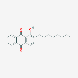 1-Hydroxy-2-octylanthracene-9,10-dione