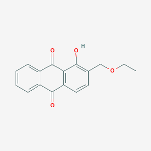 2-(Ethoxymethyl)-1-hydroxyanthracene-9,10-dione