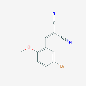 2-(5-Bromo-2-methoxybenzylidene)malononitrile