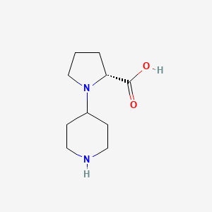 (R)-1-(Piperidin-4-yl)pyrrolidine-2-carboxylicacid