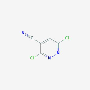 B1313932 3,6-Dichloropyridazine-4-carbonitrile CAS No. 35857-93-3