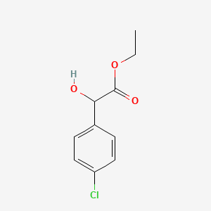 molecular formula C10H11ClO3 B1313933 2-(4-氯苯基)-2-羟基乙酸乙酯 CAS No. 13511-29-0