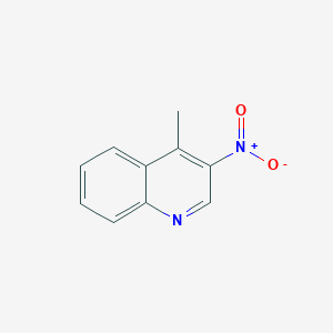 molecular formula C10H8N2O2 B1313941 4-甲基-3-硝基喹啉 CAS No. 79965-62-1