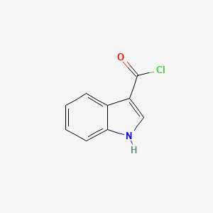 B1313943 1H-Indole-3-carbonyl chloride CAS No. 59496-25-2