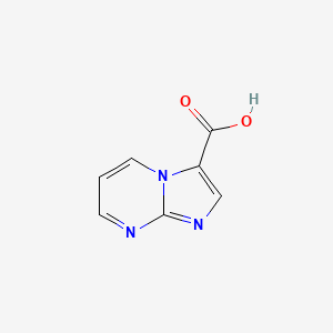 B1313946 Imidazo[1,2-a]pyrimidine-3-carboxylic acid CAS No. 64951-11-7